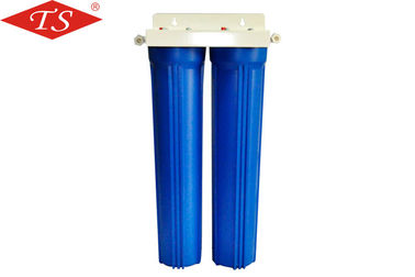 China 20&quot; zweistufiger Wasser-Filter zerteilt blauen Farbauftritt des maximalen Druck-32kg fournisseur