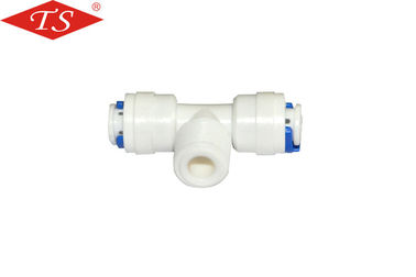 China Durchsickern-Beweis-Wasser-Reinigungsapparat-Zusatz-Plastik-T-Stück K6044 Gelenk ohne Nuss fournisseur