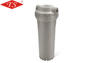 China Doppelter O-Ring 10 Zoll-Wasser-Filtergehäuse mit dem Nahrungsmittelgrad pp. materiell usine