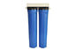 20&quot; zweistufiger Wasser-Filter zerteilt blauen Farbauftritt des maximalen Druck-32kg fournisseur