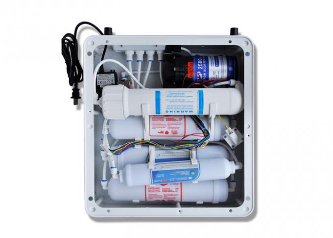 Fünf Stadien RO-Wasser-Reinigungsapparat-System 10 Nennleistung der Zoll-Filter-Größen-28.8W