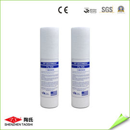 China Kundenspezifischer ganzer Haus-Filter Soems, 10 Zoll-Filter Schmelze durchgebrannte pp. materiell fournisseur